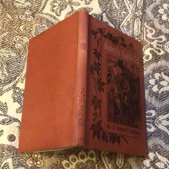 Vintage Joseph Garibaldi Book 1897 Old school book antique display book academia - Picture 2 of 10